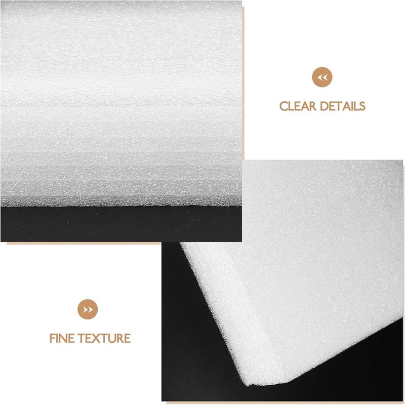 White Foam Insert Boards 20X20X5Cm Protective Packaging Pads 2 Pieces - Image 3